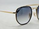 Очки Ray Ban Marshal Double Bridge RB3609 Gold/Grey солнцезащитные унисекс женские мужские оригинал