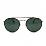Очки Ray Ban Round Double Bridge RB3647-N Темный градиент солнцезащитные унисекс женские мужские оригинал