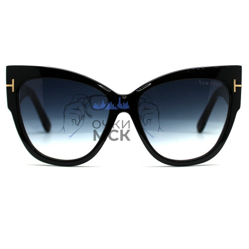 Очки Tom Ford Anoushka TF0371 Черный градиент солнцезащитные женские оригинал
