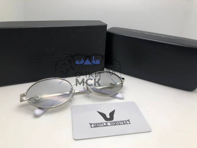 Очки Moncler Tatou Silver/Grey солнцезащитные унисекс женские мужские оригинал