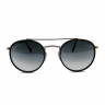 Очки Ray Ban Round Double Bridge RB3647-N Темный градиент солнцезащитные унисекс женские мужские оригинал