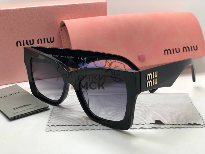 Очки Miu Miu Black солнцезащитные женские оригинал