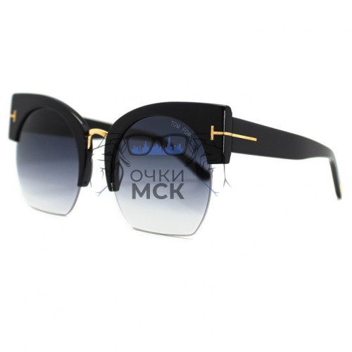 Очки Tom Ford Savannah-02 TF 552 Cеро-синий градиент солнцезащитные женские оригинал