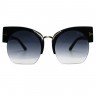 Очки Tom Ford Savannah-02 TF 552 Cеро-синий градиент солнцезащитные женские оригинал