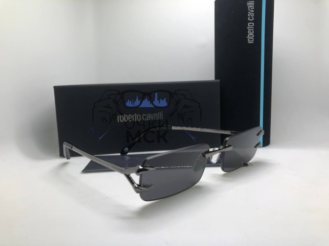Очки Roberto Cavalli Low Metallic Grey солнцезащитные унисекс женские мужские оригинал