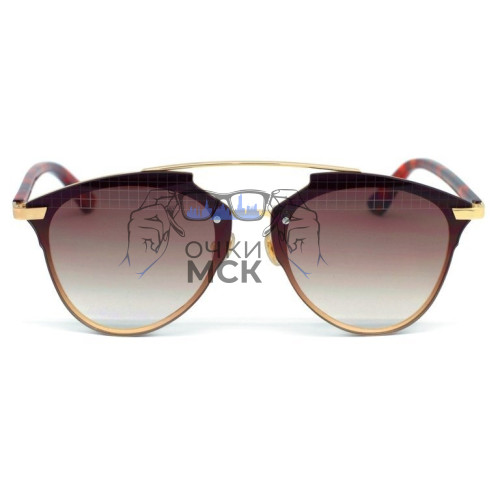 Очки Dior Reflected P Prism Коричневый градиент солнцезащитные унисекс женские мужские оригинал