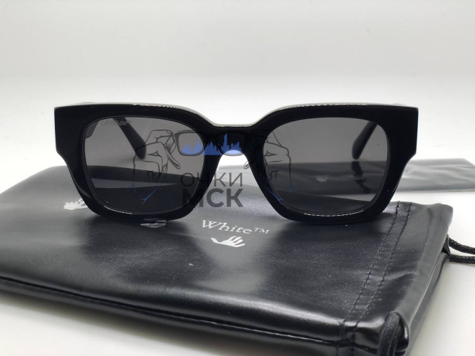 Очки Off-White 4-1-1 Black солнцезащитные унисекс женские мужские оригинал