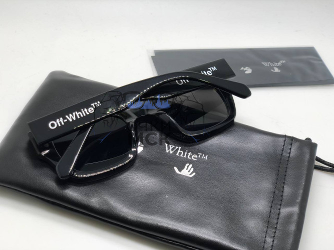 Очки Off-White 4-1-1 Black солнцезащитные унисекс женские мужские оригинал
