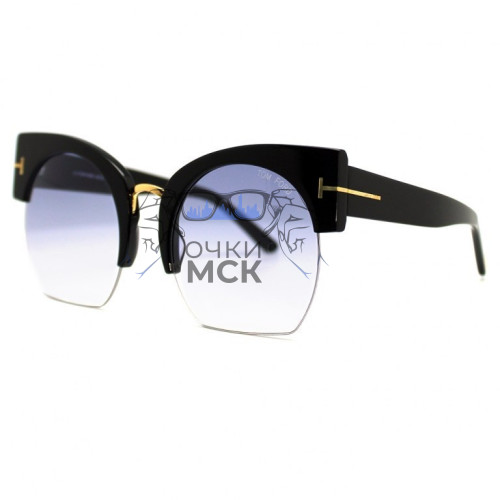 Очки Tom Ford Savannah-02 TF 552 Светло-серый градиент солнцезащитные женские оригинал