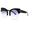 Очки Tom Ford Savannah-02 TF 552 Светло-серый градиент солнцезащитные женские оригинал