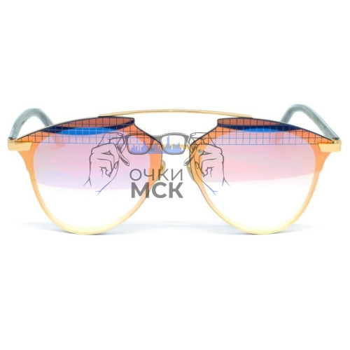 Очки Dior Reflected P Prism Коричневый градиент солнцезащитные унисекс женские мужские оригинал