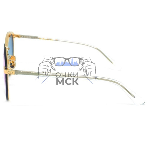 Очки Dior Reflected P Prism Коричневый градиент солнцезащитные унисекс женские мужские оригинал