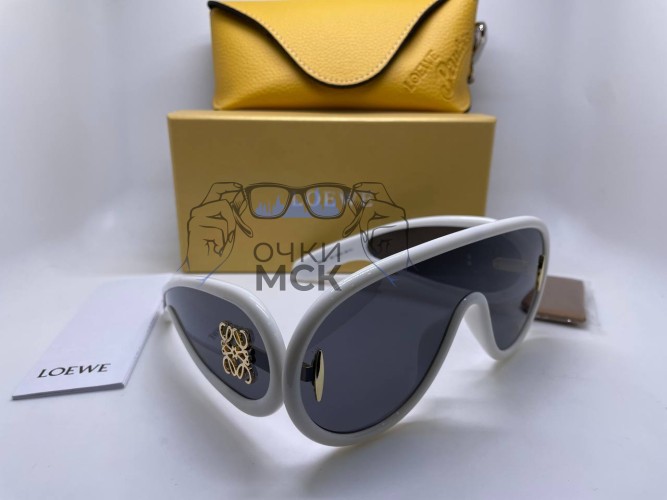 Очки Loewe Glass White/Black No Logo солнцезащитные женские оригинал
