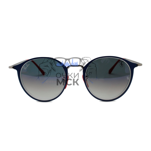 Очки Ray Ban Scuderia Ferrari RB3602-M Черный градиент солнцезащитные унисекс женские мужские оригинал