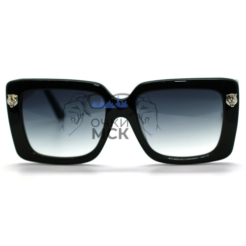 Очки Gucci GG 0216S Тёмно-серый градиент солнцезащитные женские оригинал