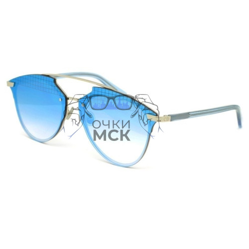 Очки Dior Reflected P Prism Голубой зеркальный градиент солнцезащитные унисекс женские мужские оригинал