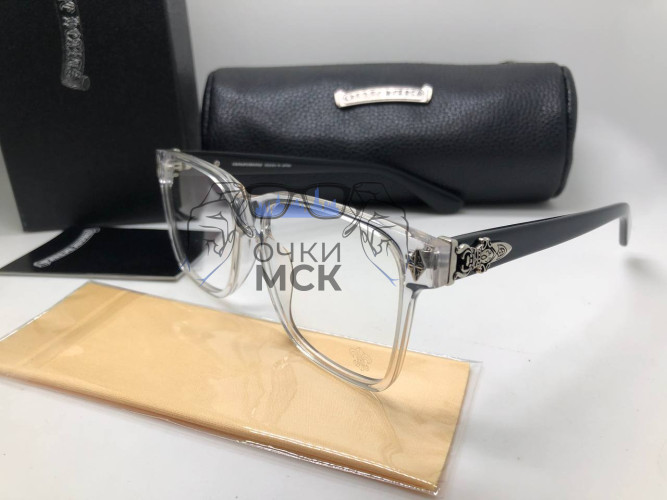 Очки Chrome Hearts Crys Clear унисекс женские мужские оригинал