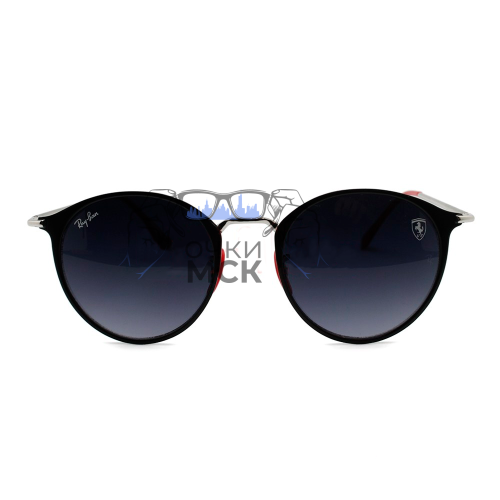 Очки Ray Ban Scuderia Ferrari RB3602-M Черный градиент солнцезащитные унисекс женские мужские оригинал