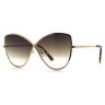 Очки Tom Ford ELISE-02 TF0569 Коричневый градиент солнцезащитные унисекс женские мужские оригинал