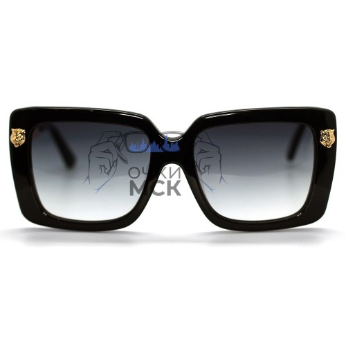 Очки Gucci GG 0216S Тёмно-серый градиент солнцезащитные женские оригинал