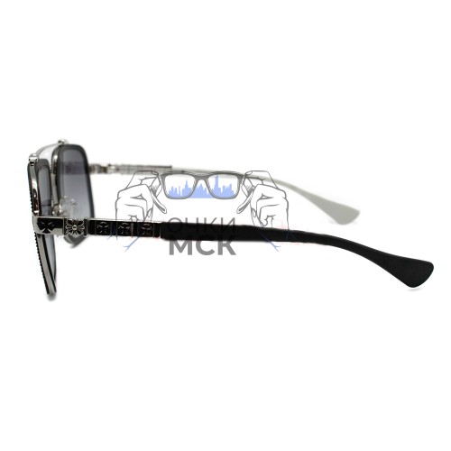 Очки Chrome Hearts HARDMAN Серый градиент солнцезащитные мужские оригинал