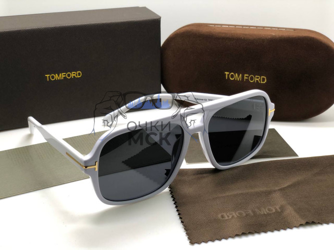 Очки Tom Ford White Black солнцезащитные мужские оригинал