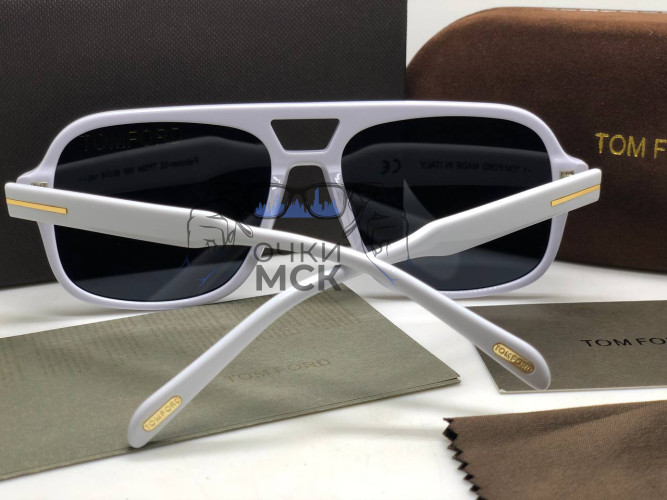 Очки Tom Ford White Black солнцезащитные мужские оригинал