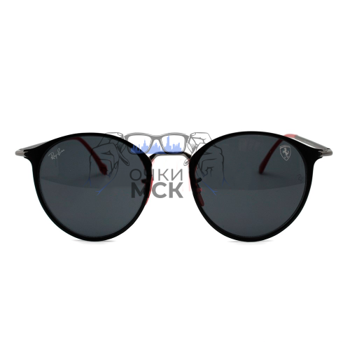 Очки Ray Ban Scuderia Ferrari RB3602-M Темный градиент солнцезащитные унисекс женские мужские оригинал