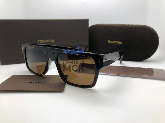 Очки Tom Ford Brown солнцезащитные унисекс женские мужские оригинал