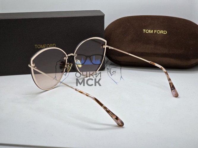 Очки Tom Ford FT 0715 Gold/Pink солнцезащитные женские оригинал