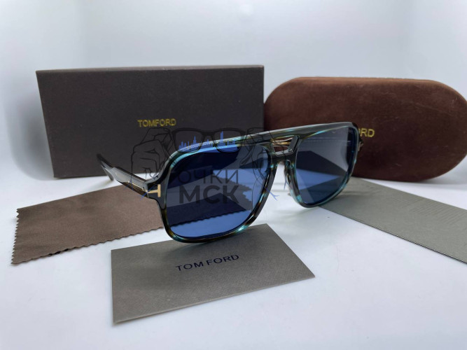 Очки Tom Ford Transparent Blue солнцезащитные мужские оригинал