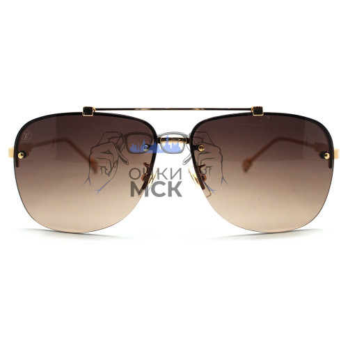 Очки Louis Vuitton Z0915 Коричневый градиент солнцезащитные мужские оригинал