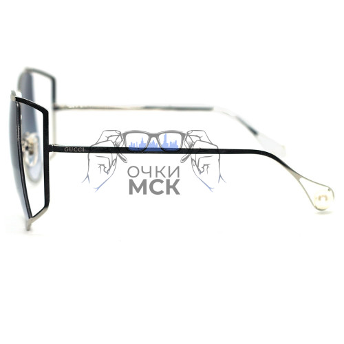 Очки Gucci GG0252S Тёмный градиент солнцезащитные женские оригинал