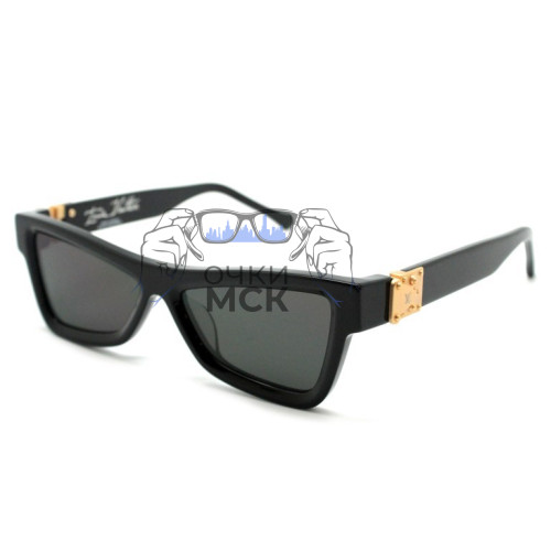 Очки Louis Vuitton Skepticals Черные солнцезащитные мужские оригинал