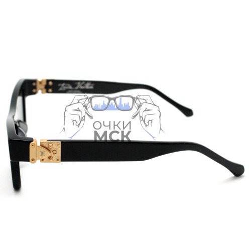 Очки Louis Vuitton Skepticals Черные солнцезащитные мужские оригинал