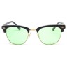 Очки Ray Ban Clubmaster RB 3016 Салатовый солнцезащитные унисекс женские мужские оригинал