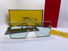 Очки Fendi Metall Gold/Turquoise