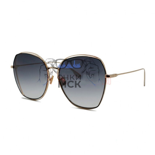 Очки Dior heartthrobn Серый градиент солнцезащитные женские оригинал