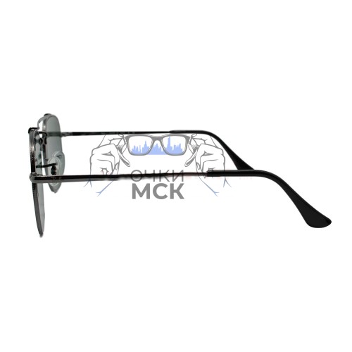 Очки Ray Ban The Marshal RB3648 серо-зелёный солнцезащитные унисекс женские мужские оригинал