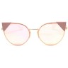 Очки Fendi LEI FF 0190/S Розовый зеркальный солнцезащитные женские оригинал