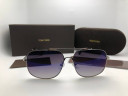 Очки Tom Ford Aviator Silver/Dark солнцезащитные унисекс женские мужские оригинал