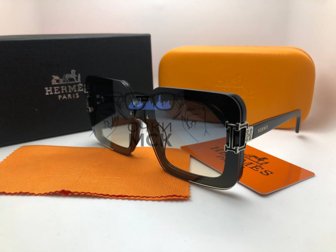 Очки Hermes Black солнцезащитные женские оригинал