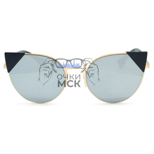 Очки Fendi LEI FF 0190/S Серый зеркальный солнцезащитные женские оригинал