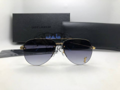 Очки Saint Laurent Aviator Grey/Gold