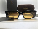 Очки Tom Ford Low "T" Black/Yellow солнцезащитные женские оригинал