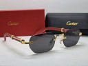 Очки Cartier СТ0362S Red Wood/Gold/Black солнцезащитные унисекс женские мужские оригинал