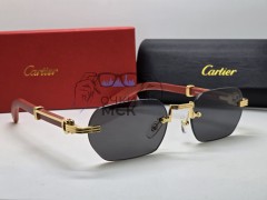 Очки Cartier СТ0362S Red Wood/Gold/Black