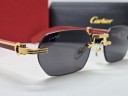Очки Cartier СТ0362S Red Wood/Gold/Black солнцезащитные унисекс женские мужские оригинал