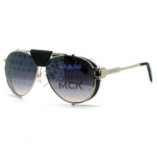 Очки LV MILLIONAIRE Z0981E Monogram Чёрный градиент солнцезащитные мужские оригинал