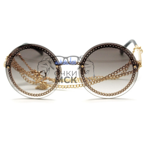 Очки Chanel 4245 Коричневый градиент солнцезащитные женские оригинал